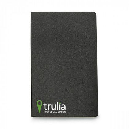 Promotional Moleskine Volant Ruled Large Journal - Black