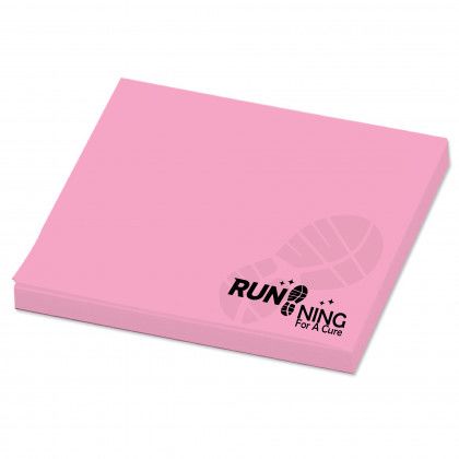 Pink 3M Post-It Notes 100 Sheet Color Paper 3 x 3 Inch