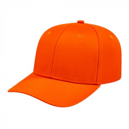 Orange Promo Original Poly/Cotton Snap Back Cap