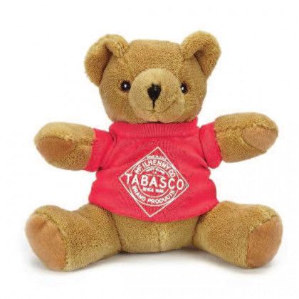 Brown 7 inch Extra Soft Stuffed Bear with Logo