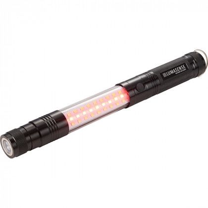 Imprinted Telescopic Magnetic COB LED Flashlight - Red Light