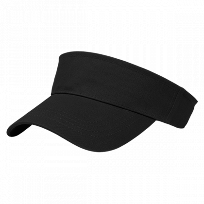 X-tra Value Visor Custom Embroidered - Black