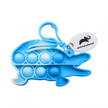 Promotional Animal Popper Key Chain - Alligator