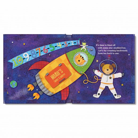 Personalized Spaceship Book For Kids