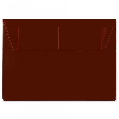 Burgundy Custom USA Made Auto Owner's Manual Holder