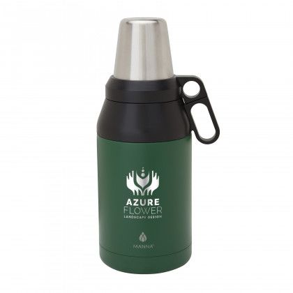 Manna 64 oz. Stack Growler with Logo Forest