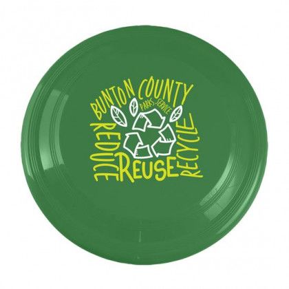 Customized Recycled Plastic Flyer 9 inch- Eco Green Customized Recycled Plastic Flyer 9 inch- Eco Green