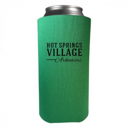 Kelly Green Custom Imprinted Tall Boy Coolie | Custom Large Koozies