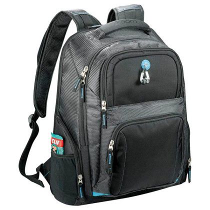 Logo Zoom TSA 15" Computer Backpack - Side view