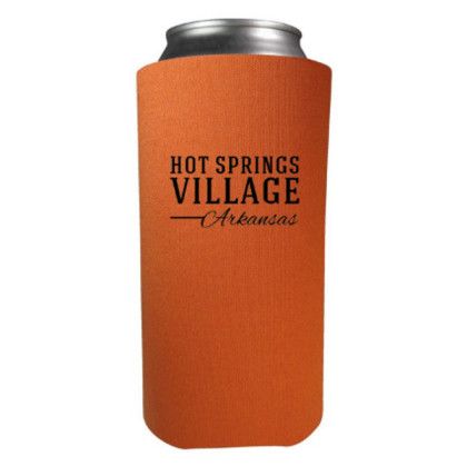 Texas Orange Custom Imprinted Tall Boy Coolie | Promo Tall Boy Koozies