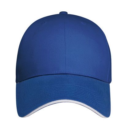 Pro-Lite Sandwich Cap Customized with Imprint - Royal/royal/white