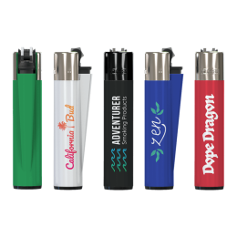 Logo Imprinted Clipper Lighters | Cannabis Accessories