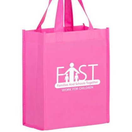 Bright Pink Custom Recession Buster 8 x 10 x 5 Non-Woven Tote Bag Bright Pink Custom Recession Buster 8 x 10 x 5 Non-Woven Tote Bag