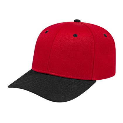 Red Black Promo Original Poly/Cotton Snap Back Cap