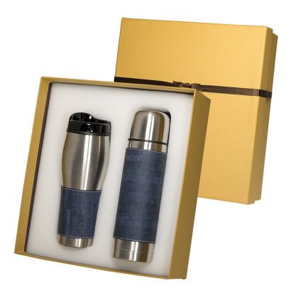 Casablanca Thermal Bottle & Tumbler Set