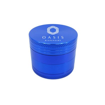 Promotional Medium Aluminum Grinder Blue Promotional Medium Aluminum Grinder Blue