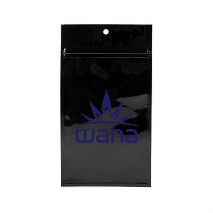 Promotional 14 Gram Cannabis Barrier Bag - Black