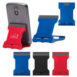 Promotional silicone phone wallet and stand  Imprinted cell phone  accessories - Promo Direct