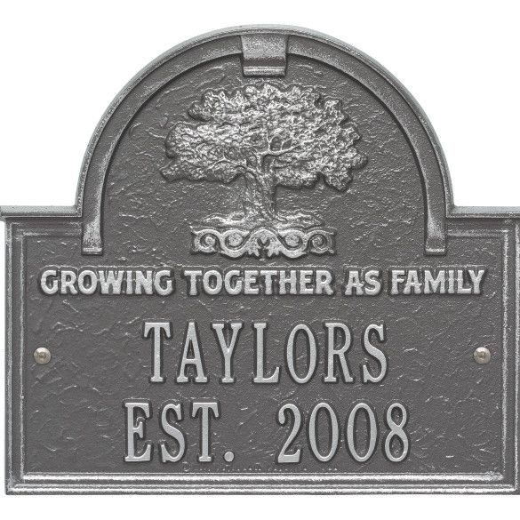 Family Tree Personalized House Plaque