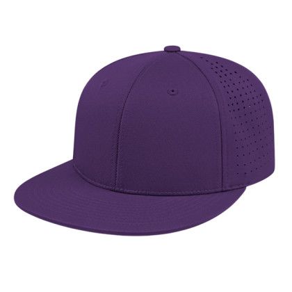 Purple Custom Flexfit Perforated Performance Cap