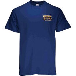 Promotional Digital Imprinted Cotton Colored Tee Antique Royal