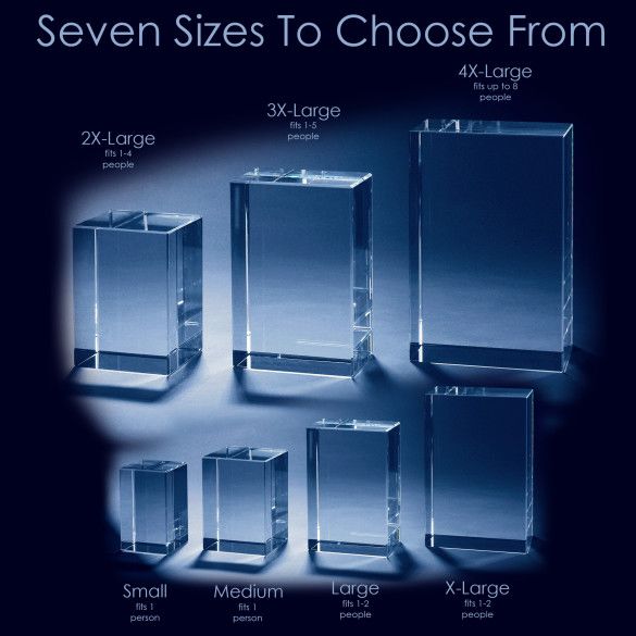 Tower Crystal Sizes and Dimensions