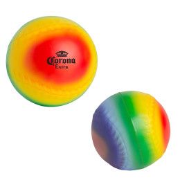 Rainbow Stress Reliever Baseball