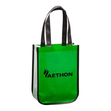 Promotional Logo Slim Tote Bag - Green