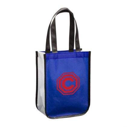 Promotional Logo Slim Tote Bag - Blue