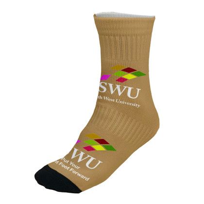 Full Color Men's & Women's Sporty Ankle Sock