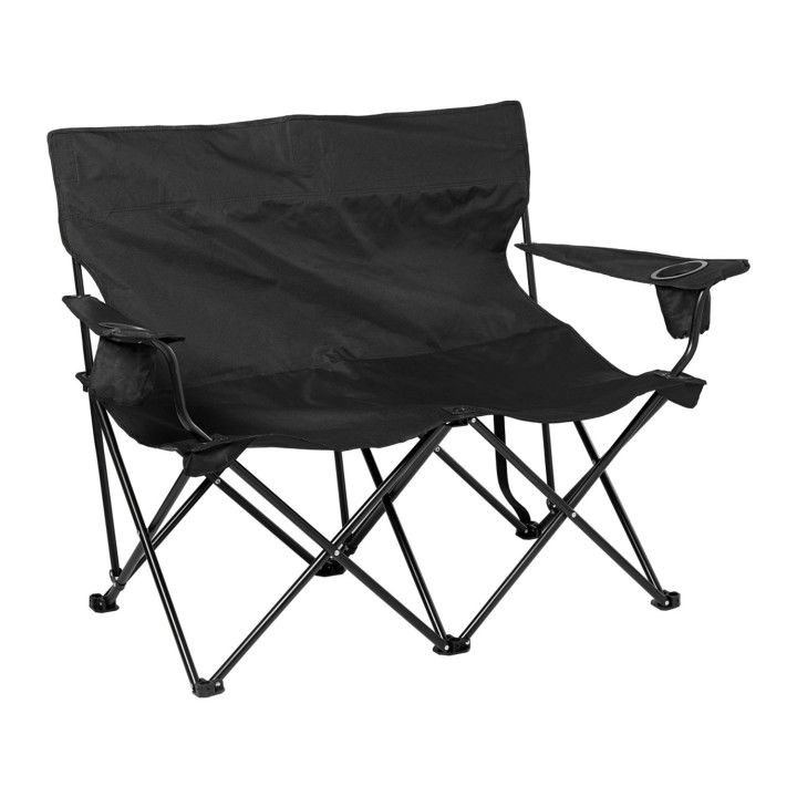 Promotional Double Seater Folding Chair Custom Camping Chairs