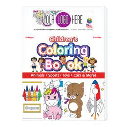 Premium USA Made Children&#039;s 24 Page Coloring Book