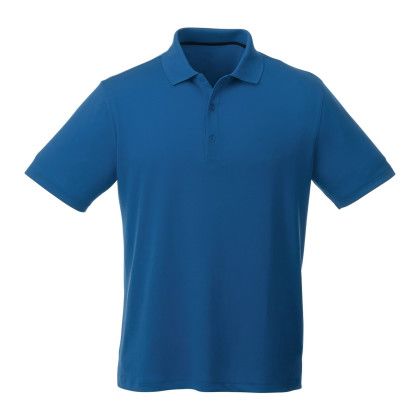 Customized Men's Wicking Polo Shirt OTIS - Invictus Blue