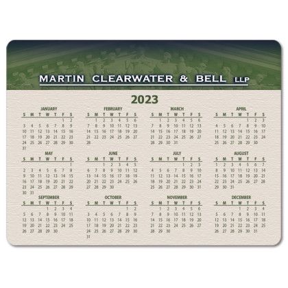 Promotional Calendar Desk Pad and Note Jotter | Custom Mouse Pads