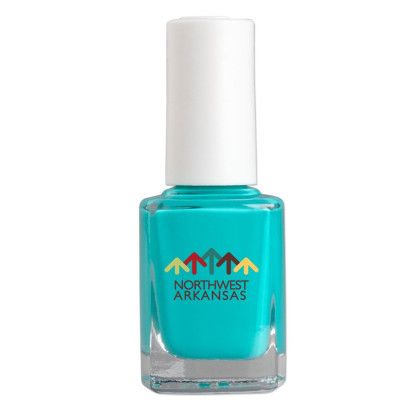 Promotional Logo Nail Polish for Bulk Giveaways - Teal