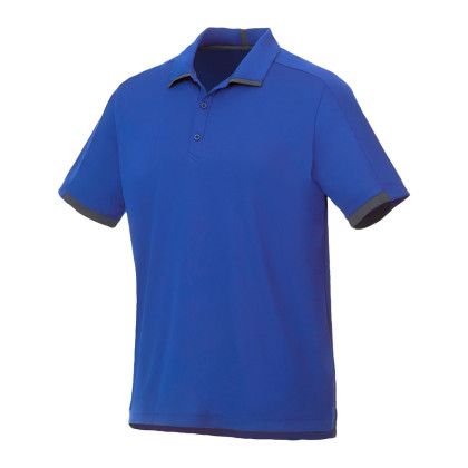 Promotional New Royal/Grey Storm Men's CERRADO SS Polo Shirt