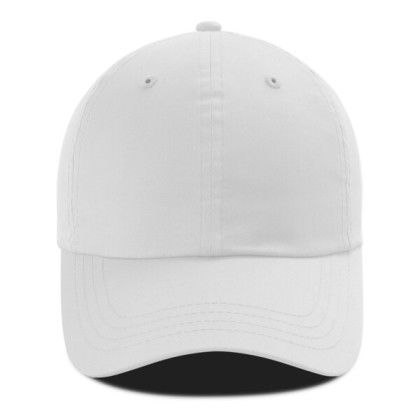 White Embroidered Logo Imperial Zero Cap