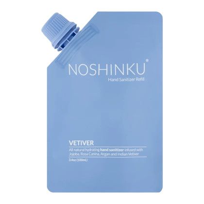 Bulk Noshinku Pocket Hand Sanitizer Refill - 3.4 oz - Blue, Vetiver scent