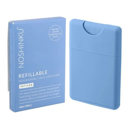 Custom Noshinku Refillable Pocket Hand Sanitizer - Box