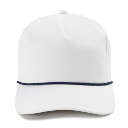 White/Navy Custom Imperial Wrightson Performance Rope Cap