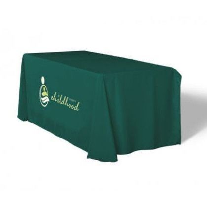 8 Ft Full Color Non-Fitted Economy Table Cover -3 Styles