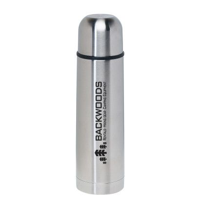 Custom Silver 16 oz. Stainless Steel Thermos