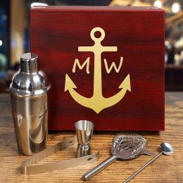 High Seas Personalized Martini Gift Set