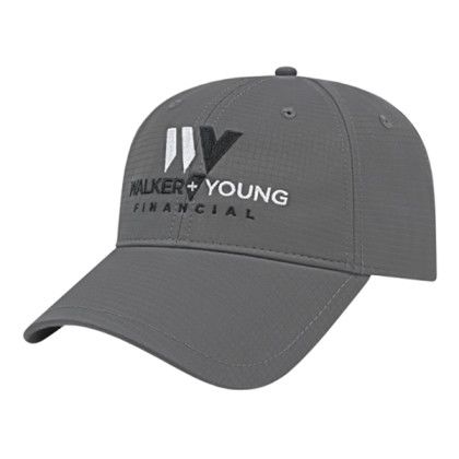 Soft Fit Solid Active Wear Embroidered Cap