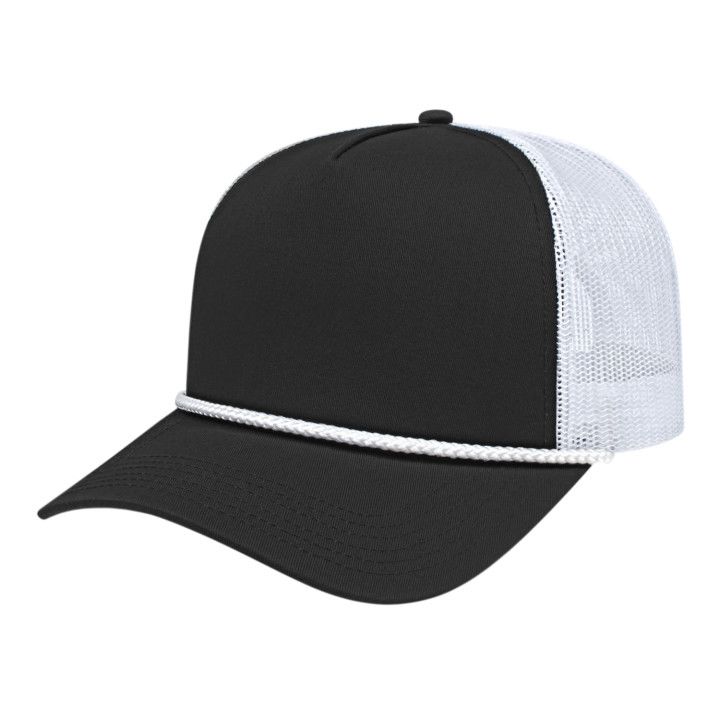 Value Mesh Back Customized Rope Cap