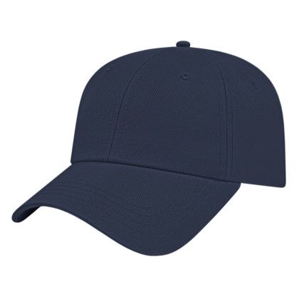 Navy X-tra Value Unstructured Embroidered Polyester Cap