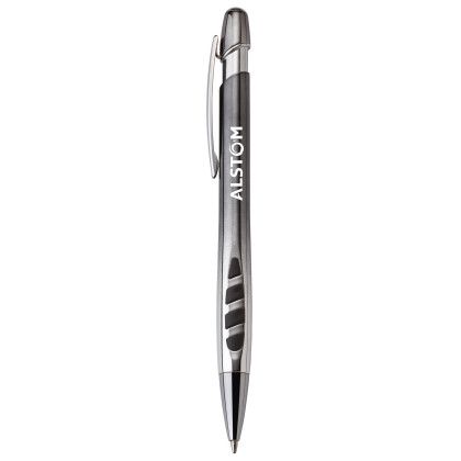 Promotional Logo Veneno Ballpoint Pen - Gun metal