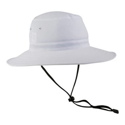 White Imperial Rabbit Island Embroidered Sun Protection Hat