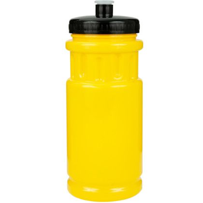 Printed Shoreline 20 oz Bottle Push Pull Lid - Yellow