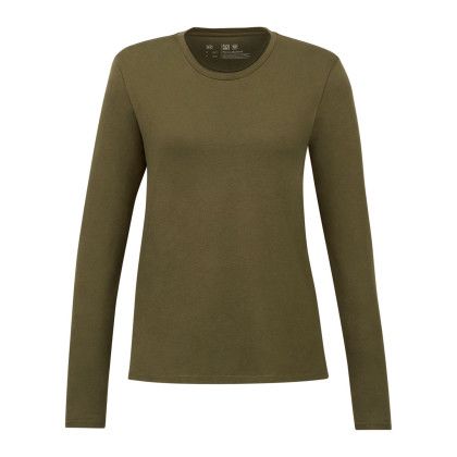 Olive Night Women's tentree Organic Cotton Long Sleeve Tee